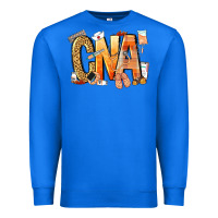 True Royal cna certified nursing assistant nurse Premium Sweatshirt - NancyCooperArtShop