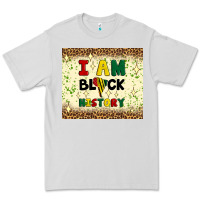 Dove Grey i am black history Premium Tee - Artiststas