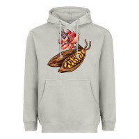 Moon Dust cacao beans and flowers Heavyweight Hoodie - AdoDesignShop