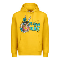 Lemon staying alive Premium Hoodie - MaliasSmallBusiness