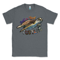 Charcoal Heather just a girl who loves turtles Classic Tee - SublimationCraftShop