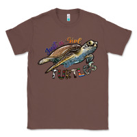 Chestnut just a girl who loves turtles Classic Tee - SublimationCraftShop