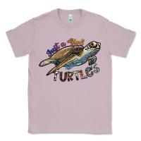 Lilac just a girl who loves turtles Classic Tee - SublimationCraftShop