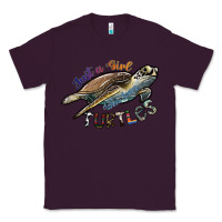 Plum just a girl who loves turtles Classic Tee - SublimationCraftShop