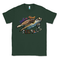 Sports Green just a girl who loves turtles Classic Tee - SublimationCraftShop