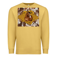 Antique Gold horse Premium Sweatshirt - BarkalooDesign