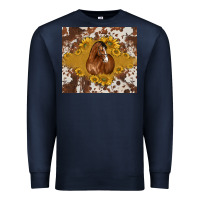 Navy horse Premium Sweatshirt - BarkalooDesign
