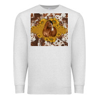 Oatmeal Heather horse Premium Sweatshirt - BarkalooDesign