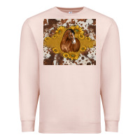 Pale Pink horse Premium Sweatshirt - BarkalooDesign