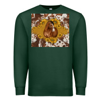 Sports Green horse Premium Sweatshirt - BarkalooDesign