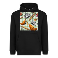 Black chef tools seamless pattern Heavyweight Hoodie - BundleAndBundleShop