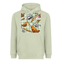 Matcha chef tools seamless pattern Heavyweight Hoodie - BundleAndBundleShop