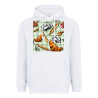 White chef tools seamless pattern Heavyweight Hoodie - BundleAndBundleShop