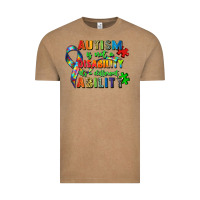 Vintage Coffee autism is not a disability its a different ability Vintage Tee - Zillion Design Studio