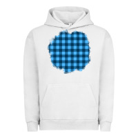 Pigment Lunar Rock Winter Tartan Patch Urban Hoodie - BundleAndBundleShop