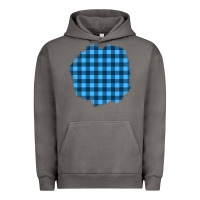 Pigment Tornado Winter Tartan Patch Urban Hoodie - BundleAndBundleShop