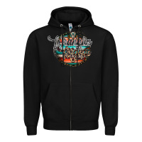 Black wranglinn mama Zipper Hoodie - RacoonDesign