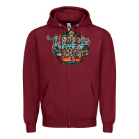 Burgundy wranglinn mama Zipper Hoodie - RacoonDesign
