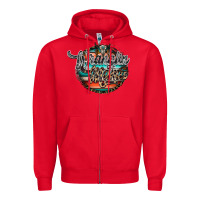Red wranglinn mama Zipper Hoodie - RacoonDesign