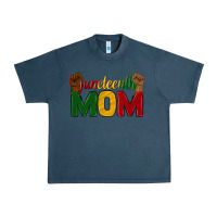 Midnight Navy juneteenth mom Urban Heavy Tee - texasbilliewilder
