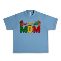Pebble Blue juneteenth mom Urban Heavy Tee - texasbilliewilder