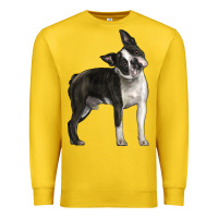 Lemon Boston Terrier Premium Sweatshirt - LillyAllenDesigns