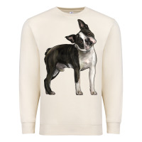 Sandshell Boston Terrier Premium Sweatshirt - LillyAllenDesigns