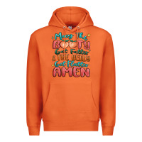 Carrot may the booty get fatter & the belly Premium Hoodie - MaliasSmallBusiness