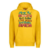 Lemon may the booty get fatter & the belly Premium Hoodie - MaliasSmallBusiness