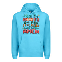Ocean Blue may the booty get fatter & the belly Premium Hoodie - MaliasSmallBusiness