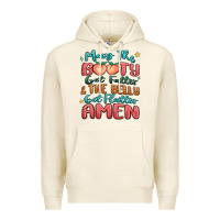 Tofu may the booty get fatter & the belly Premium Hoodie - MaliasSmallBusiness