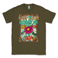 Army Green keep calm dream on Classic Tee - CowhideDigitalArt