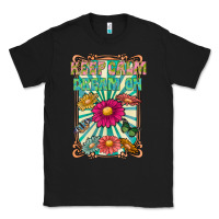 Black keep calm dream on Classic Tee - CowhideDigitalArt