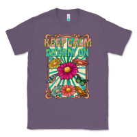 Lavender keep calm dream on Classic Tee - CowhideDigitalArt