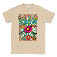 Mushroom keep calm dream on Classic Tee - CowhideDigitalArt
