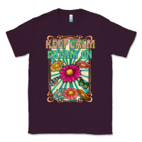 Plum keep calm dream on Classic Tee - CowhideDigitalArt