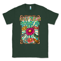 Sports Green keep calm dream on Classic Tee - CowhideDigitalArt