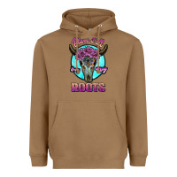 Toasted Coconut blame it all on my roots white Heavyweight Hoodie - JahusDesignShop