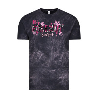 Cloud Black It's Freezin Season Pink Christmas Vintage Tee - RanaPortraitStore