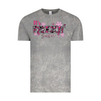 Cloud Rock It's Freezin Season Pink Christmas Vintage Tee - RanaPortraitStore