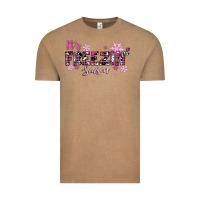 It's Freezin Season Pink Christmas Vintage Tee | Teevron