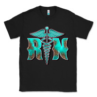 Black registered medical symbol nurse Classic Tee - BarkalooDesign