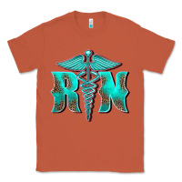 Copper registered medical symbol nurse Classic Tee - BarkalooDesign