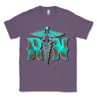Lavender registered medical symbol nurse Classic Tee - BarkalooDesign