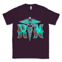 Plum registered medical symbol nurse Classic Tee - BarkalooDesign