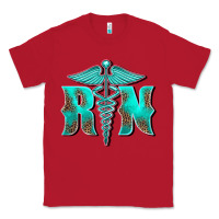 Red registered medical symbol nurse Classic Tee - BarkalooDesign