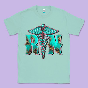 Registered Medical Symbol Nurse Classic Tee Designed By Barkaloodesign