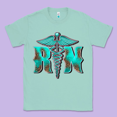 Registered Medical Symbol Nurse Classic Tee Designed By Barkaloodesign