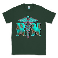 Sports Green registered medical symbol nurse Classic Tee - BarkalooDesign