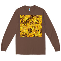 Chestnut Childhood Cancer Butterfly Long Sleeve Tee - texasbilliewilder